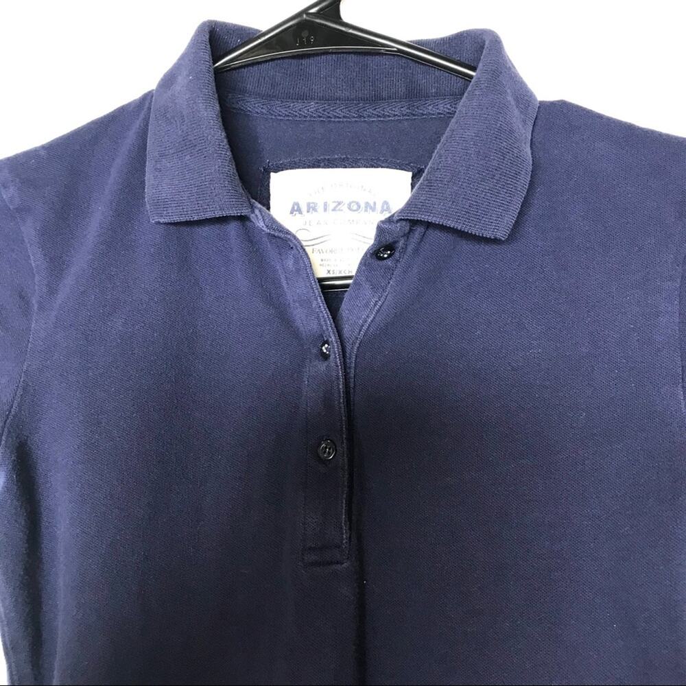 Arizona Jean Company Favorite Polo  Cap Sleeve XS - Picture 5 of 9